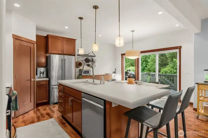 Seller has removed all personal property and the house is not staged.