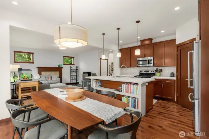 Seller has removed all personal property and the house is not staged.