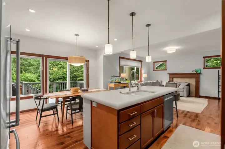 Seller has removed all personal property and the house is not staged.