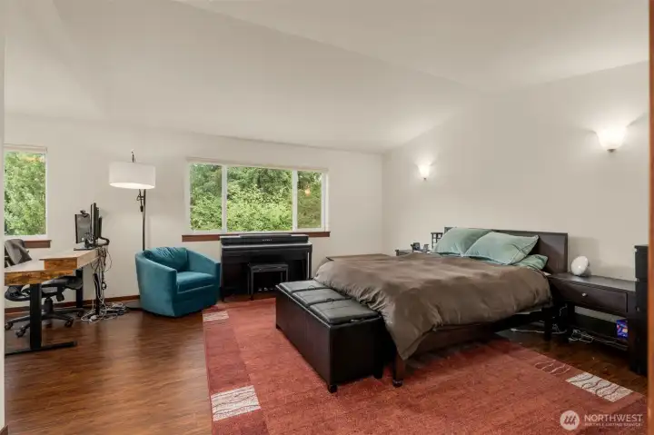 Seller has removed all personal property and the house is not staged.