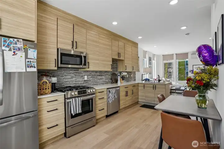 Kitchen with Countertop