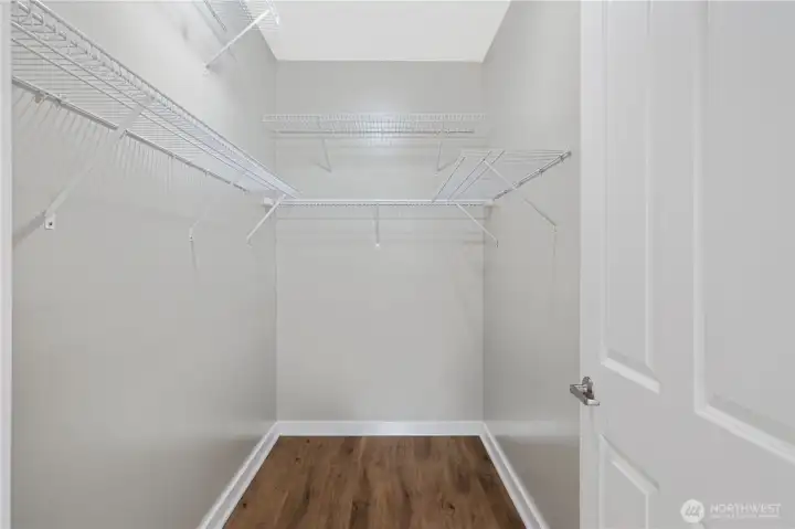 Primary BR walk in closet Primary BR walk in closet