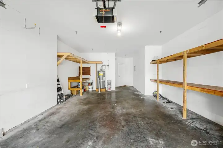 Garage with direct access to home Garage with direct access to home
