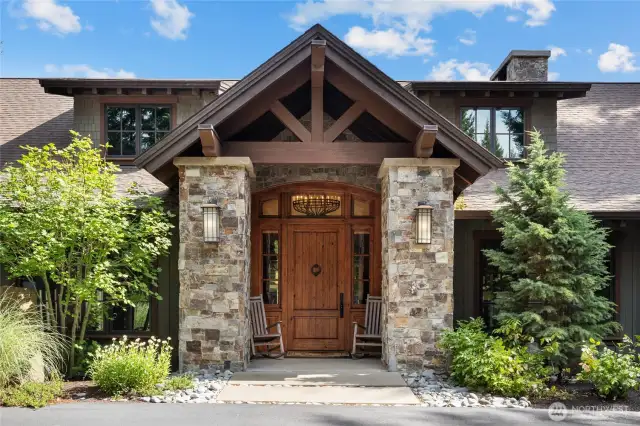 Beautiful entry