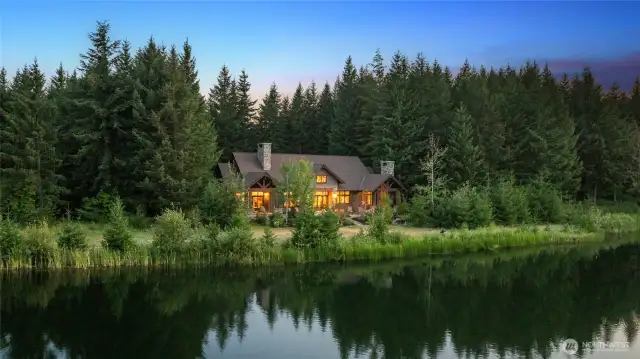 Twilight views of property