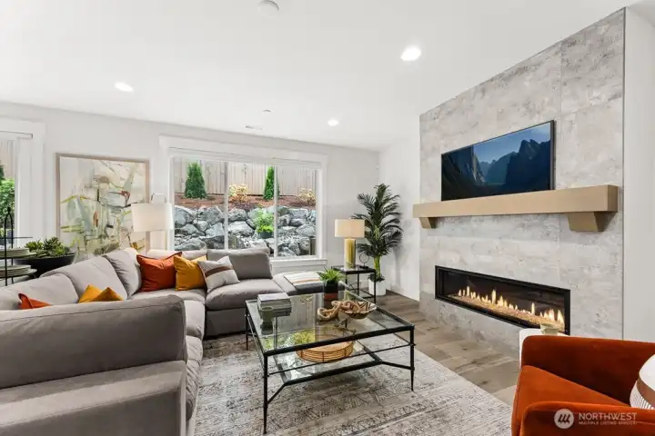 Gas fireplace for the approaching Fall and Winter