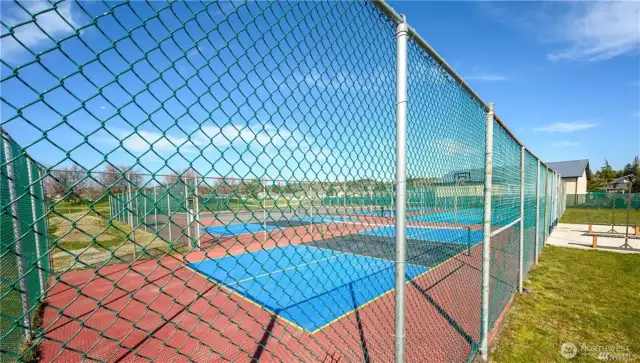 BBV tennis and pickle ball courts with clubhouse, swimming pool and other amenities