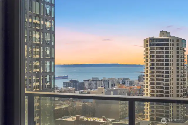 Views from the large balcony.