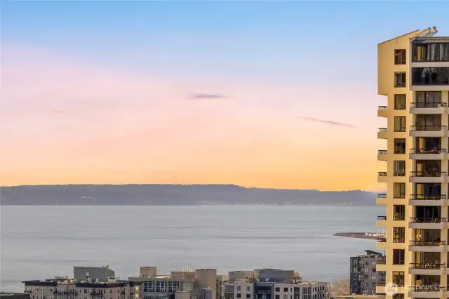 Views from the balcony.