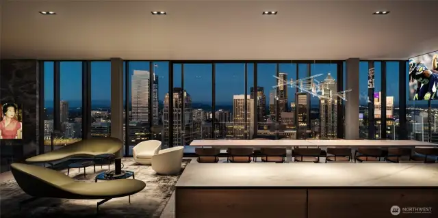 Resident Lounge (Photo credit: Builder)