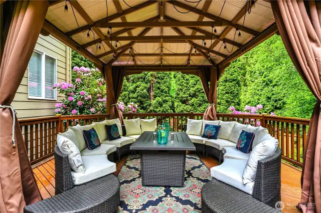 Covered pergola