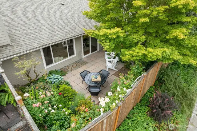 Aerial of outdoor venue!