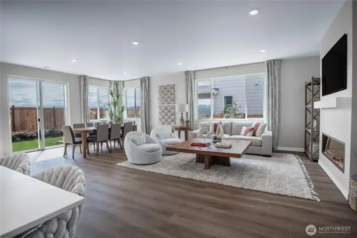 Image of model home of same plan. Colors/finishes may vary.