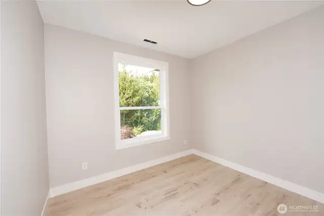 Bedroom 3 is light and bright
