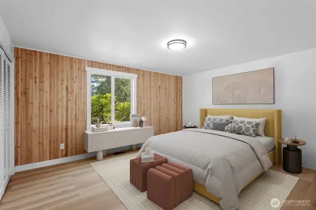 Virtually staged. New LVP flooring in all bedrooms—stylish and easy to maintain.
