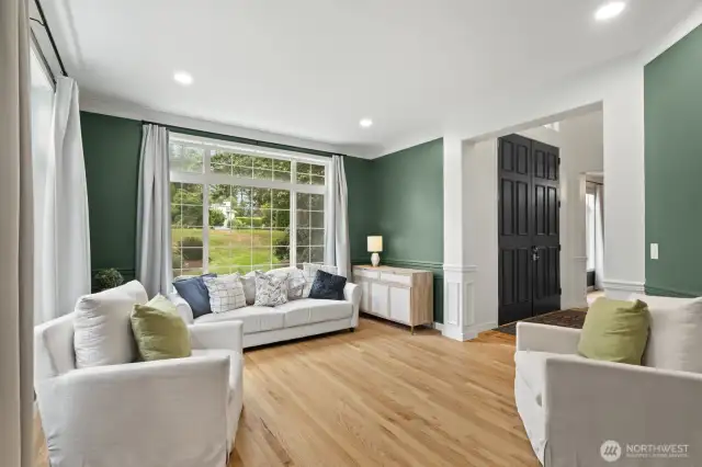 A cozy elegant space.