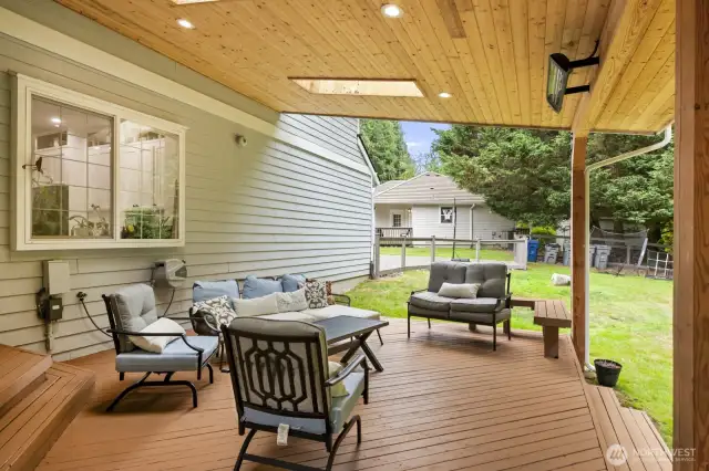 An area for relaxing.