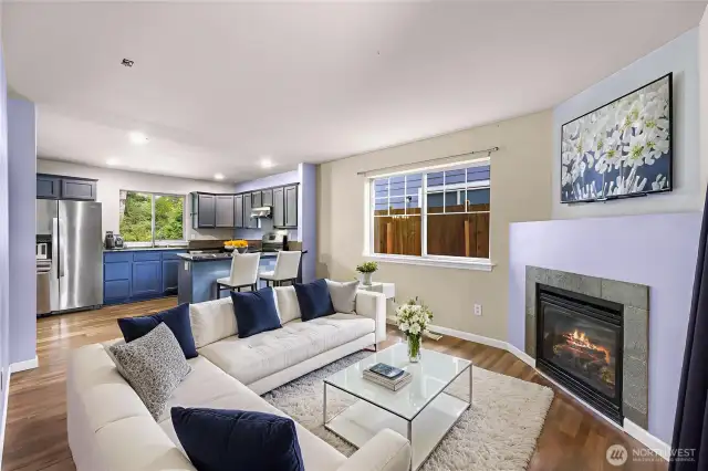 Virtual staging /living space