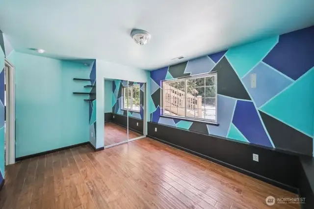 Lower level bedroom