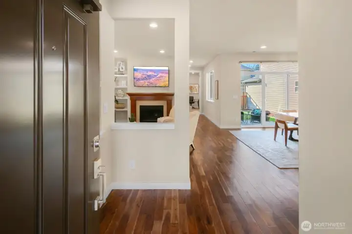 Light and Bright Entry Way