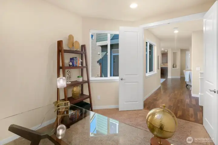 Main Floor office/Den perfect for working from home!