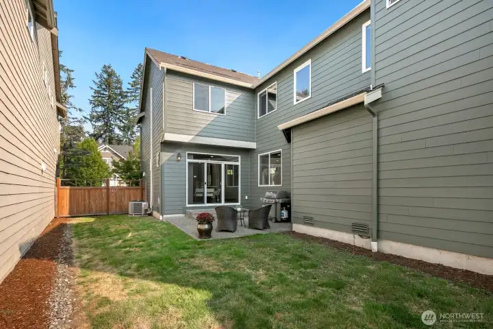 Level yard for easy maintenance
