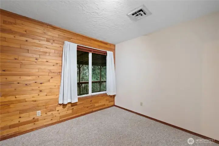 Bedroom No. 5 in the daylight basement