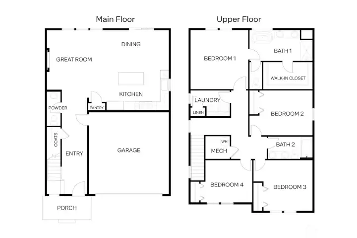 Floor plan rendering.