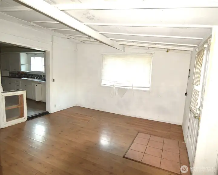 Large dinning room...