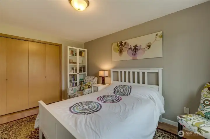 Photo showing double closet in bedroom #2.