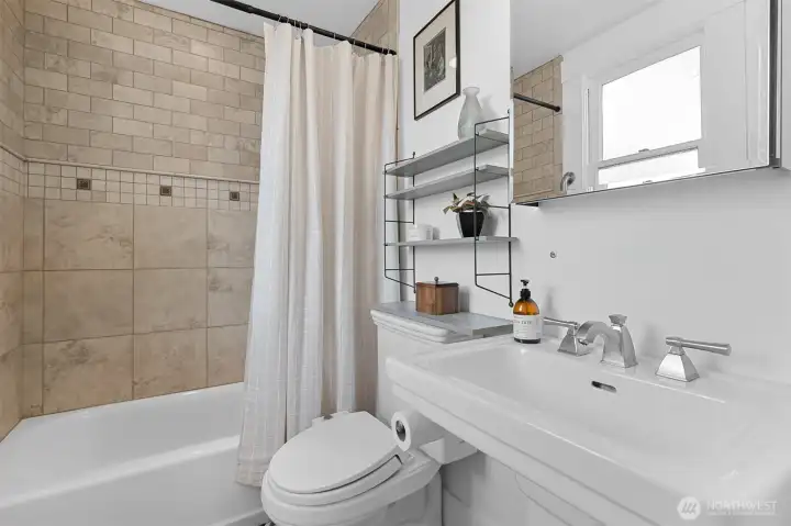 Main floor full bath