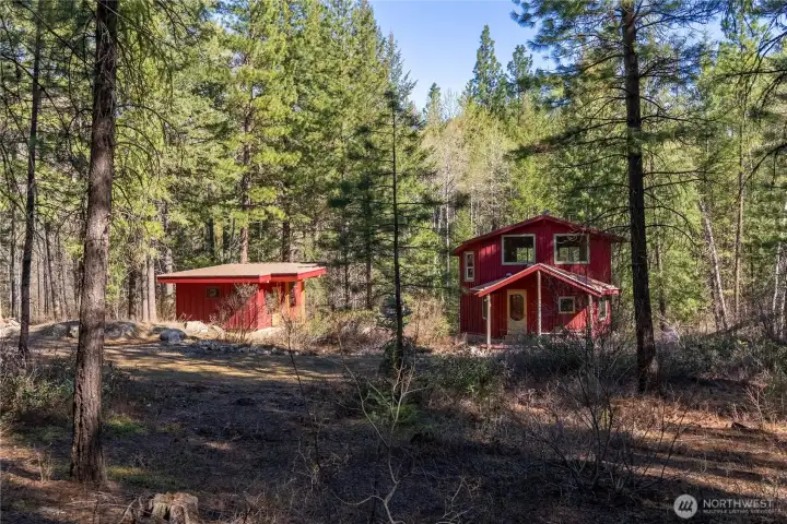 Magical 20-acre riverfront retreat in the upper Twisp River valley. Magical 20-acre riverfront retreat in the upper Twisp River valley.