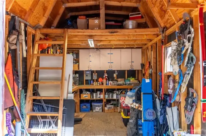 With lights and power, it is well set-up for a myriad of projects.