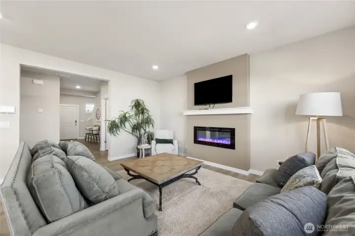 Home is staged.