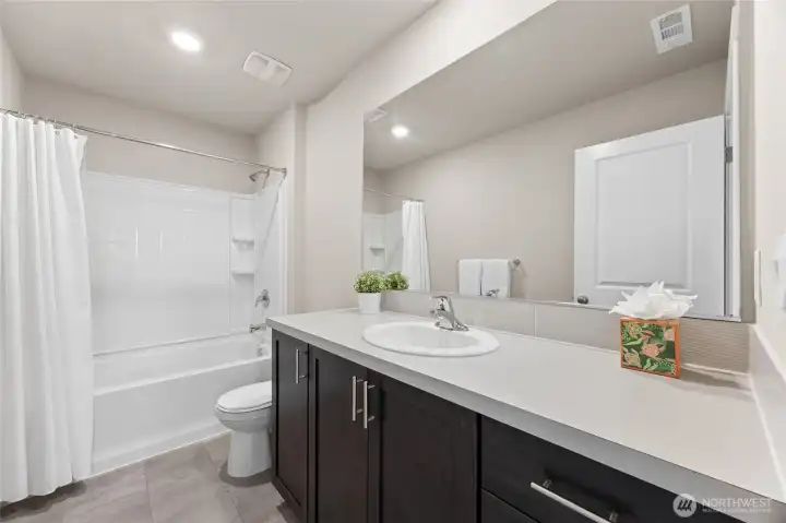 Home is staged.