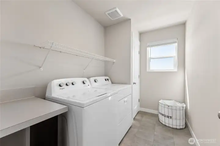Home is staged.