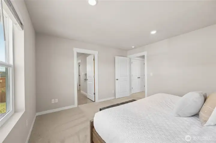 Home is staged.