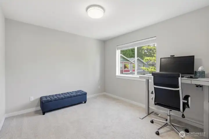Bedroom #3. A bright extra room perfect for an office, workout space or creative studio. Bedroom #3. A bright extra room perfect for an office, workout space or creative studio.