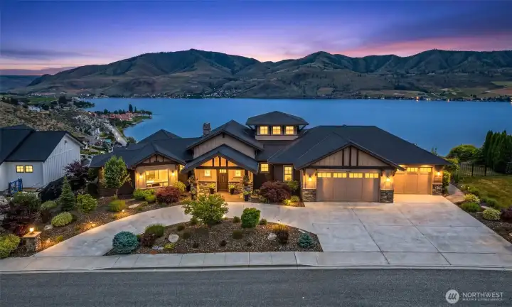 Welcome home to 136 Waterview Dr. Where luxury meets breathtaking views of Lk Chelan.