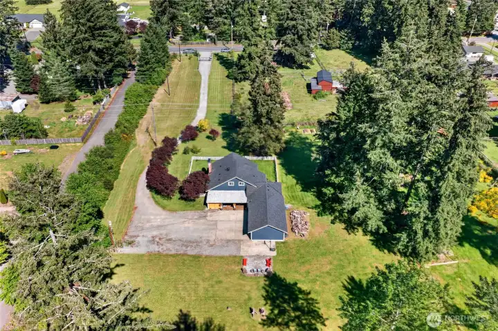 Privacy with trees and fully fenced 3.7 acres Privacy with trees and fully fenced 3.7 acres