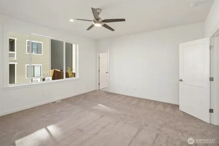 Spacious Primary Bedroom