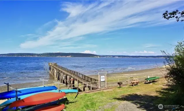 Community beach