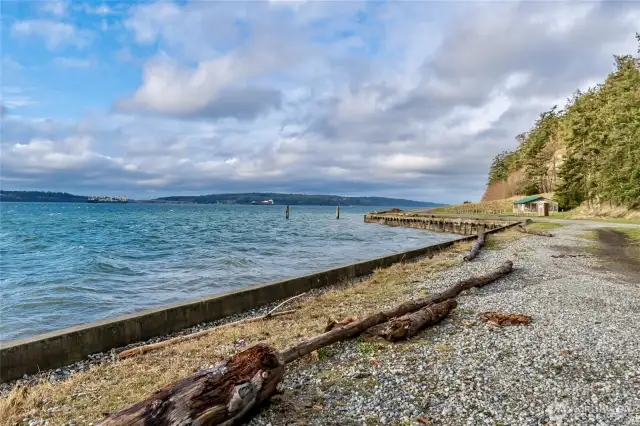 Community beach
