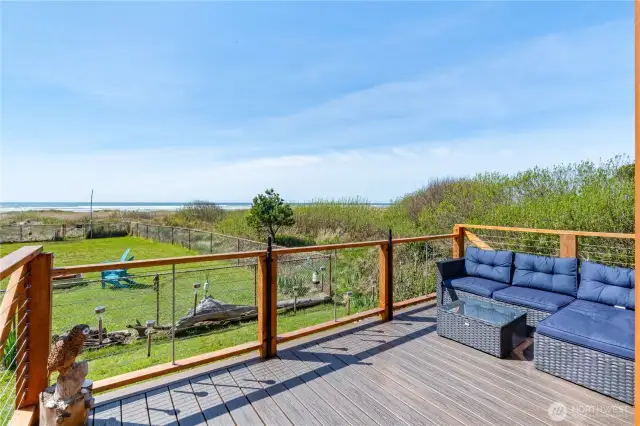 Custom deck with furniture (no umbrellas)