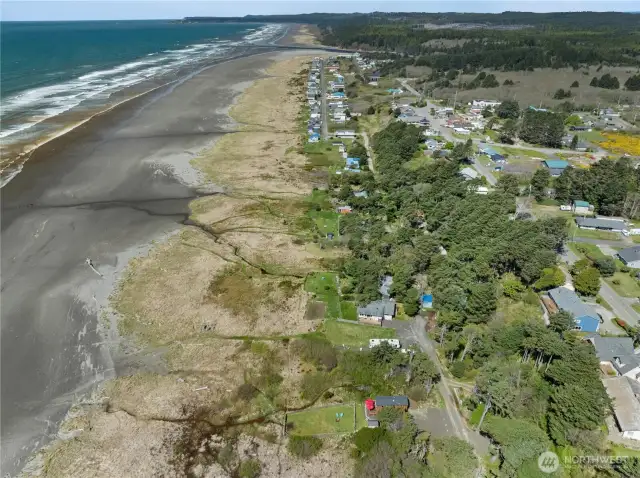 Coastline to the north