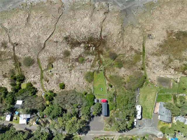Aerial of property
