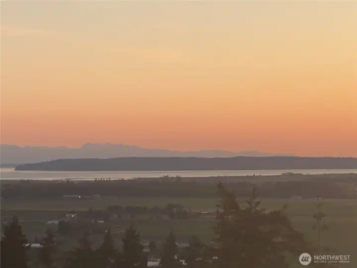 Skagit Bay & Whidbey Island North Eastern shoreline.