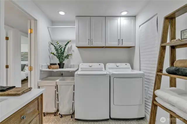 Laundry with adequate storage