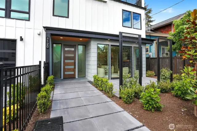 Extra attention, detail and cost put in to landscape/yard design