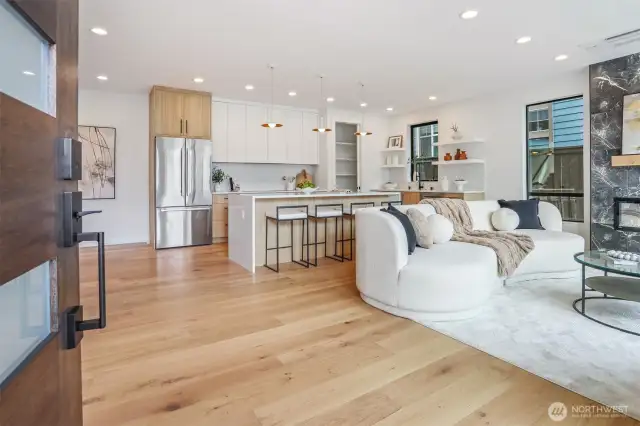 Wide Open, Spacious Floor Plan with High Ceilings